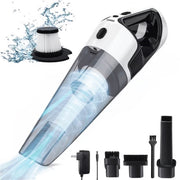 NEXPOW Handheld Vacuum Cordless, 10000Pa Strong Suction Car Vacuum Cleaner with LED Light