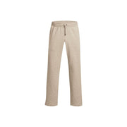 Under Armour Men's Icon Fleece Pants, Loose Fit, Adjustable Waistband, Timberwolf Taupe, 1384034