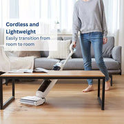 Tineco FW1B0200US GO H2O Cordless Floor Washer-Powder Blue: 3-Speed, Wet/Dry Vacuum Cleaner, Multipurpose, Lithium-Ion Battery, 0.6L Tank