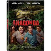 Sony Pictures Home Entertainment Anaconda DVD, Action Adventure Comedy, Directed by Tom Gormican, PG-13, Anamorphic Widescreen, English Subtitles, 99 Minutes