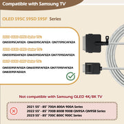 Tjyuze BN39-02903A One Connect Cable, Fiber Optic, 2.5m (8.2ft), Compatible with Samsung S95C OLED 4K TV 2023 S95CAF S95CAT S95CAW