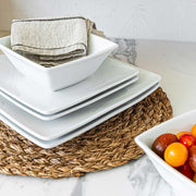 Overandback 2369 32-Piece Squared Dinnerware Set