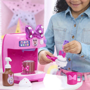 Minnie Mouse Rise & Shine Bowrista Set, 25 cm Play Espresso Machine