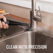 Hoover Corded Handheld Steamer Steam Cleaner with 5 Specialized Tools, Spill-Proof 8.5 oz Reservoir, Compact Design, 16 ft Cord, WH25010