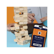 Hasbro Jenga Wooden Block Stacking Game with 54 Hardwood Blocks, Multiple Play Modes, Ages 6 and Up