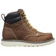KEEN Utility Cincinnati 6'' Waterproof Soft-Toe Work Boots for Men - Belgian/Sandshell - 9.5M