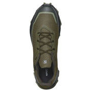 Salomon L47310300 Alphacross 5 GORE-TEX Trail Running Shoes for Men - Olive Night - 9M