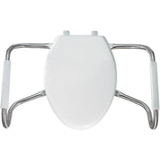 BEMIS Medic-Aid STA-TITE Elongated Closed Front Toilet Seat in White-MA2100T 000