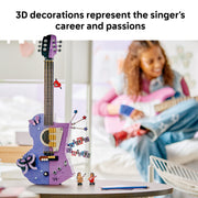 Lego Editions Olivia Rodrigo Dual Guitar Building Set, 1228 Pieces, Multicolor, Ages 14+, 6590632