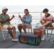 JAUYXIAN T20-T Portable Bluetooth Speaker with 2 Microphones