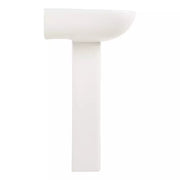 Signature Hardware SH129098PWH Rainsville Porcelain Pedestal Only, White