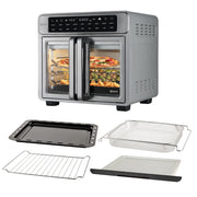 Kitchen Elite KE-AFO-109FD 26 Qt French Door Air Fryer Oven, Countertop Cooker with LED Display