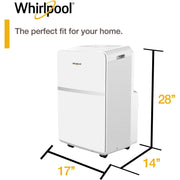 Whirlpool WHAP101BWC 275 Sq. Ft Portable Air Conditioner - White