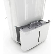 Freonic FHCD501PWG 50 Pint Dehumidifier with Built-In Pump, LED Display, 24H Timer, Auto Shut-Off, Wheels, Bathroom, Basement, Bedroom, and Rooms up to 4,500 Sq. Ft - White