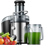 Fohere 332E 1000W Stainless Steel Juicer Machine, Silver