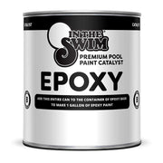 In The Swim White Epoxy Swimming Pool Paint, Epoxy-Based High Gloss Finish, Long Lasting Stain Resistant, 1 Gallon, 40016201