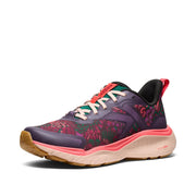 KEEN Leiki Speed Hiking Shoes for Women, Water-Resistant, Plum Perfect Floral, Medium Width, Size 7.5, 1030369