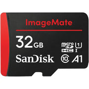 SanDisk SDSQUA4-032G-AW6KA 32GB ImageMate microSDHC UHS-1 Memory Card with Adapter