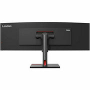Lenovo 63DBRAR1US ThinkVision 49'' 5120 x 1440 LED Cable Lock Slot, Anti-glare Curved Monitor, Raven Black