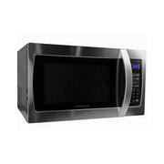 Pro 1.3 cu. ft. 1000-Watt Countertop Microwave Oven in Stainless Steel/Black