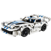 LEGO Technic Dodge Viper GTS-R Sports Car Building Toy with 805 Pieces, Realistic V10 Engine, Opening Doors and Hood, 42234