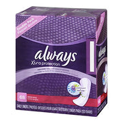 Always Xtra Protection 68Ct Extra Long Dailies Pantiliners