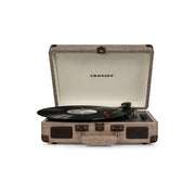 Crosley CR8005D-HA Cruiser Deluxe Portable 3-Speed Turntable with Bluetooth, Havana