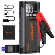 ASPERX AX4500 Jump Starter 4500A Peak, Battery Starter for Car Up to All Gas and 10.0L Diesel Engines