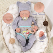 Rsgdolls Realistic Baby Doll with Soft Body Gift for Children 3+