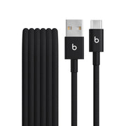 Beats MDGG4LL/A USB-A to USB-C Woven Cable (1.5 m / 5 ft) - Bolt, Black