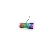 SteelSeries PRISMCAPS Universal Double Shot PBT Keycaps, Black, 104 Keys with Enhanced RGB Lighting, Compatible with Mechanical Keyboards, 60200