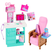 Barbie JCK49 World Day at the Doctor Toy Playset with Medical Station