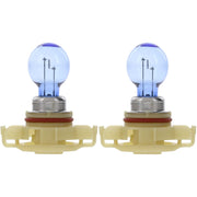Philips CrystalVision Platinum PS24W Halogen Headlight Bulb, 24W, 4000K Bright White Light, Front Fog Light Replacement