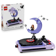 LEGO Editions Olivia Rodrigo's Concert Moon Building Set, 670 Pieces, Collectible Minifigure, Rotating Vinyl Record Player, Music-Themed Decor, 43029
