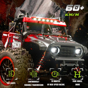 FAGINEY C8805 1:14 4WD High Speed Remote Control Truck, Red