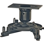 Peerless Industries PJF2-UNV Universal Projector Ceiling Mount with Spider Adapter Plate, Integrated Cable Management, Multidirectional Positioning, Black
