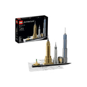 LEGO Architecture New York City 21028 Model Kit for Adults and Kids (598 pcs)