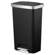Better Homes & Gardens EKWM6266-45L-BL 11.9 gal Black Plastic Rectangular Kitchen Step Garbage Can