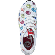 Skechers Women's Rolling Stones Street Uno Sneakers, Synthetic Durabuck Upper, White/Multi, Size 11
