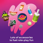 LEGO Friends Fun Indoor Playground Building Toy with 668 Pieces, Minidolls Liann Nova Sonia, Multicolor, 6581033