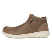 Ariat Hilo Mid Men's Casual Shoes, Brown Bomber, Moc Toe, Elasticized No-Tie Laces, Cushioned Insole, 4-Inch Shaft, 10063972
