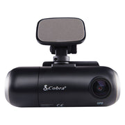 Cobra SC 201 Dual-View Smart Dash Cam with Built-In Cabin View - Black