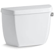 Kohler K-4436-RA-0 Wellworth 1.28 GPF Single Flush Toilet Tank Only in White