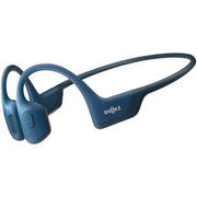 Shokz OpenRun Pro Premium Bone Conduction Sport Headphones, Steel Blue, Wireless Bluetooth 5.1, IP55 Water Resistant, 10-Hour Battery Life, S810