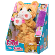 Just Play FurReal Bella Biscuit-Making Kitty, 10 Inch Interactive Plush Cat Toy, Orange and White, Model 28141