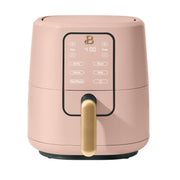Beautiful 29022 3 Qt Air Fryer with TurboCrisp Technology, EverGood Ceramic Nonstick Coating, Rose
