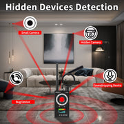 Ht Viik K-18+ Bug Detector,Hidden Camera Detectors, Black