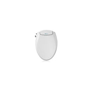Brondell Swash Non-Electric Seat Dual Nozzle Bidet System, Round White