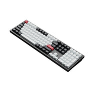 Keychron Q6H-P1-CA Q6 HE Full-Size Mechanical Keyboard with Hall Effect Magnetic Switches, RGB Backlight, Nebula Switch Knob, White
