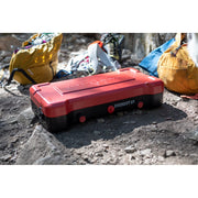 Camp Chef Everest 2X 2-Burner Propane Stove, 40,000 BTU, Folding Lid with Windscreen, 215 sq in Cooking Surface, Red